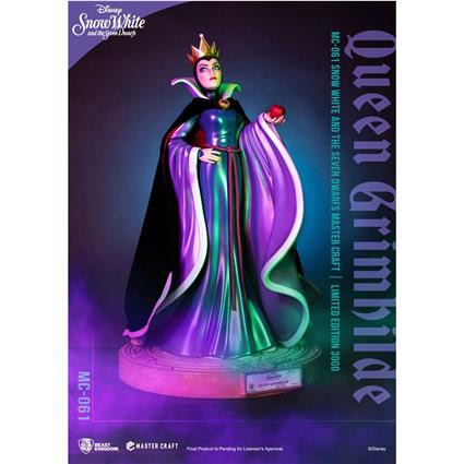 Beast Kingdom Toys Master Craft Queen Grimhilde Snow White And The Seven Dwarfs Disney Statue 41 Cm Rosa