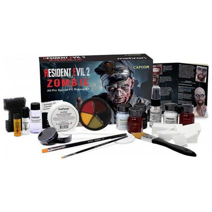 Mehron Resident Evil Zombie Kit Makeup Transparente