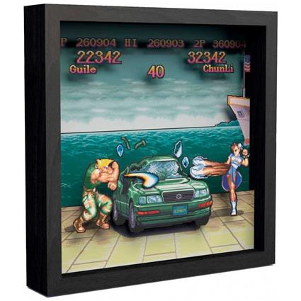 Level Up Labs Pixel Frames Street Fighter Car Colorido