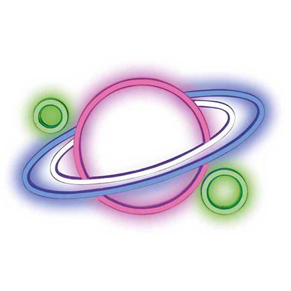 Forever Plexi Planet Decorative Led Light Rosa