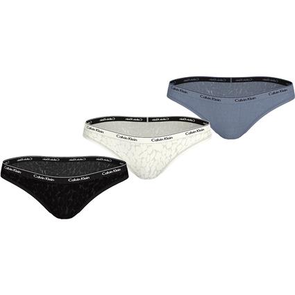 Calvin Klein 000qd5069e Panties 3 Units Colorido M Mulher