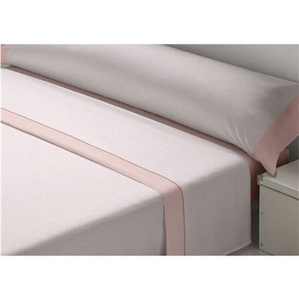 Tejidos Reina Triptych Flannel Sheet Set Jazmin Clx Jazmin C-3 135 Cm