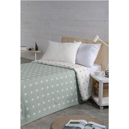 Javier Larrainzar Star Star Reversible Jacquard Quilt C-22 270x270 Cm