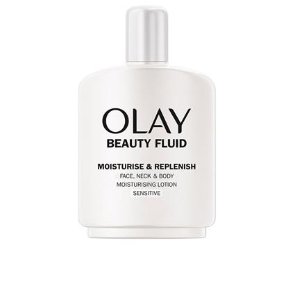 Olay Beauty Fluid Moisturise & Replenish Pele sensível 200 ml