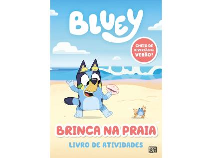 Livro Bluey Brinca Na Praia Livro De Atividades