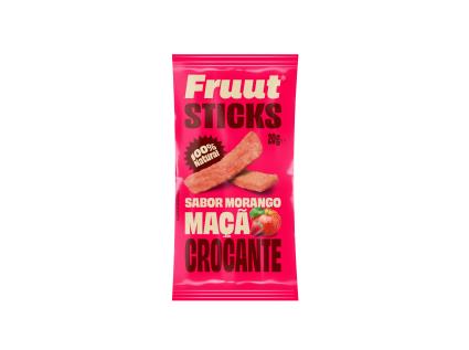 Snack Fruut Maçã Sabor Morango 20gr