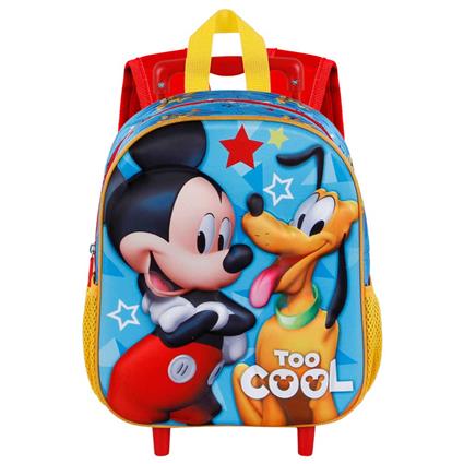 Mochila Mickey PAL com trolley 34cm