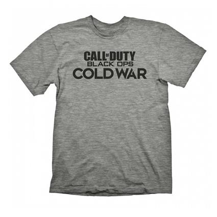 Dpi Cold War Logo Call Of Duty Short Sleeve T-shirt Cinzento 2XL