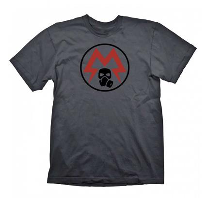 Dpi Metro Exodus Spartan Logo Short Sleeve T-shirt Cinzento M