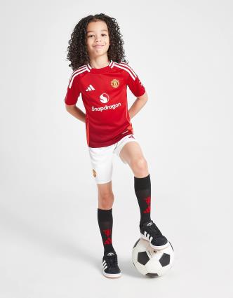 adidas Manchester United FC 2024/25 Home Kit Infant - Red, Red