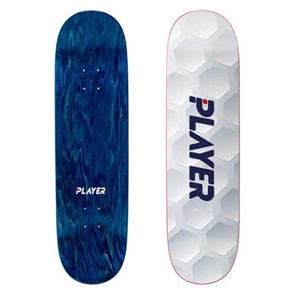 Player Augusta 8.5x31.50´´ Deck Skateboard Deck Azul 31.5 Inches