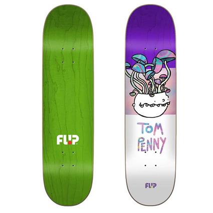 Flip Penny Buddies 8.25´´x32.13´´ Skateboard Deck Transparente 32.13 Inches