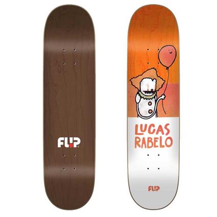 Flip Rabelo Buddies 8.0´´x31.50´´ Skateboard Deck Castanho 31.5 Inches