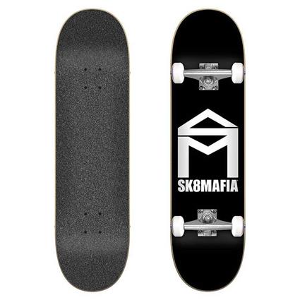 Sk8mafia House Logo Black 7.87´´x31.6´´ Skateboard Preto 31.60 Inches