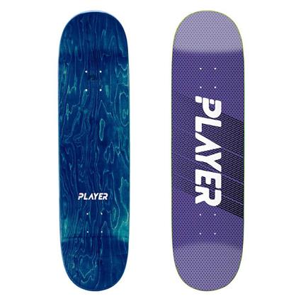 Player Purple 8.375x31.81´´ Deck Skateboard Deck Azul 31.81 Inches