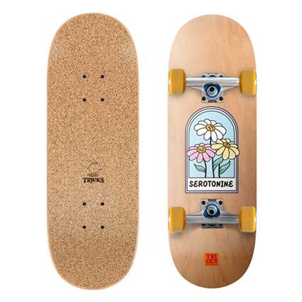 Tricks Serotonine 8.25´´x25.79´´ Skateboard Dourado 25.79 Inches