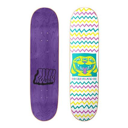 Roger Doggo Ryan Thompson 8.5´´x31.95´´ High Concave Skateboard Deck Colorido 31.95 Inches