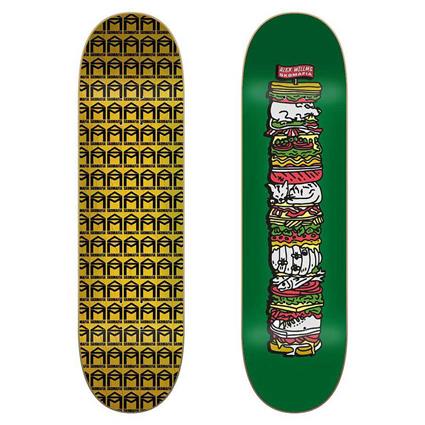 Sk8mafia Piled Willms 8.3´´x32´´ Skateboard Deck Dourado 32.10 Inches