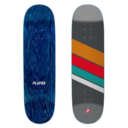 Player Mesh Black 8.5x31.50´´ Deck Skateboard Deck Azul 31.5 Inches