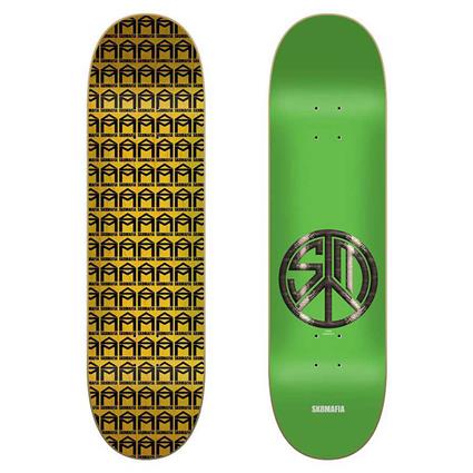 Sk8mafia Skin Sarmiento 7.75´´x31.75´´ Skateboard Deck Dourado 31.43 Inches