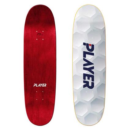 Player Augusta 8.75x31.85´´ Deck Skateboard Deck Vermelho 31.85 Inches