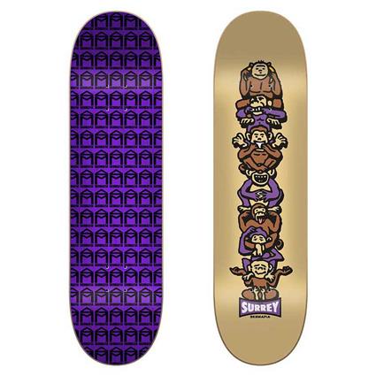 Sk8mafia Piled Surrey 8.25´´x32´´ Skateboard Deck Roxo 31.52 Inches