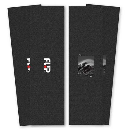 Flip Logo 9´´x33´´ Griptape 4 Units Preto