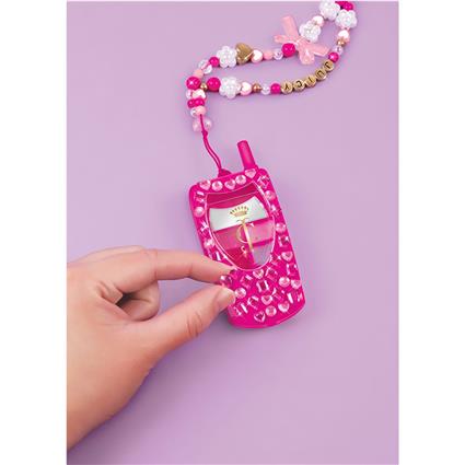 Make It Real Juicy Couture Dial Up The Style Lip Gloss Phone And Diy Lanyard Doll Rosa