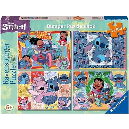 Ravensburger Puzzle Stitch 4x100 Units Colorido