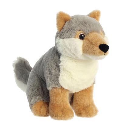 Eco Nation Aurora Wolf Teddy Beige 24 cm