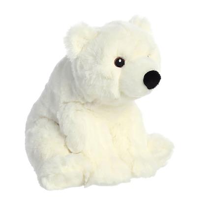 Eco Nation Aurora Polar Bear Teddy Branco 24 cm