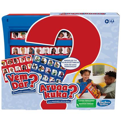 Ko Guess Who? Board Game In Finnish And Swedish Lang F6105fise Doll Colorido