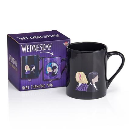 Wednesday Giftable Heat Reveal Mug Wednesday And Enid Doll