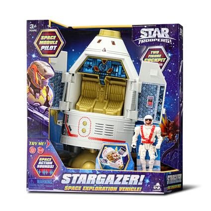 Lanard Star Troopers Playset Stargazer Light & Sound Capsule Doll Colorido