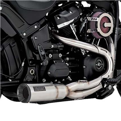 Vance + Hines 2-1 Harley Davidson Flde 1750 Abs Softail Deluxe 107 Ref:27331 Not Homologated Full Line System Prateado Not Homologated