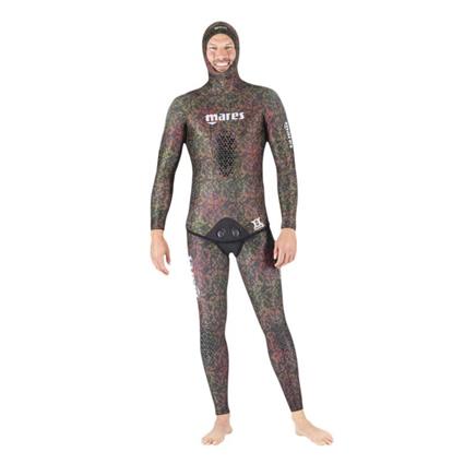 Mares Pure Passion Polygon 5 Mm Open Cell Spearfishing Jacket Castanho L