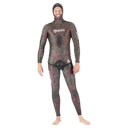 Mares Pure Passion Polygon 7 Mm Open Cell Spearfishing Jacket Castanho ML
