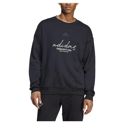Adidas Brand Love French Terry Sweatshirt Preto M / Regular Homem