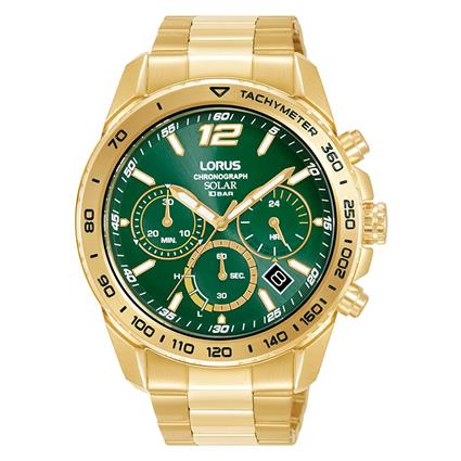 Lorus Watches Solar Watch Dourado