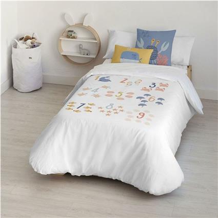 Kids & Cotton Vikram Duvet Cover 155x220 Cm Beige