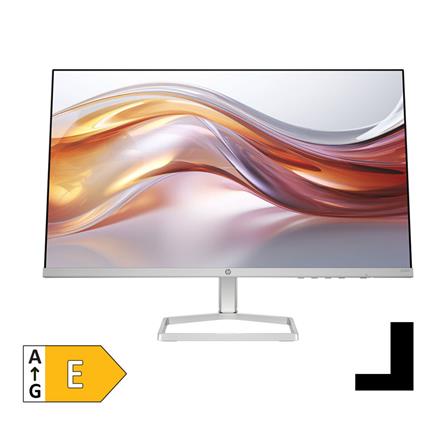 HP Monitor Series 5 FHD 524SF, 23,8', 1920 x 1080, Preto e Prateado