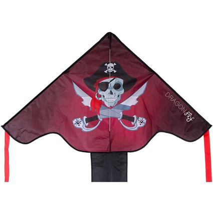 Dragonfly Stunt 51wg Tail Kite Pirate Doll Vermelho