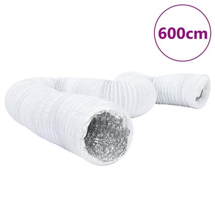 vidaXL Conduta de ventilação 6 m Ø15 cm alumínio e PVC