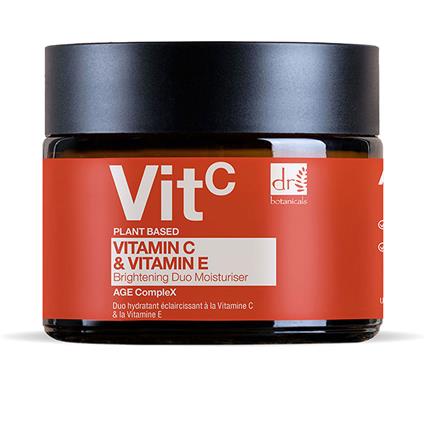 Dr Botanicals Vitamin C & Vitamin E Brightening Duo Moisturiser 60 ml