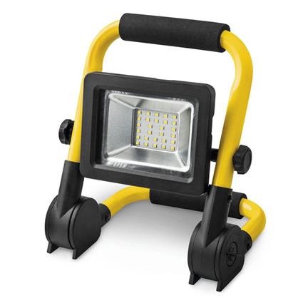 Matel Led Projector Foldable Support Ip65 20w Cool Dourado