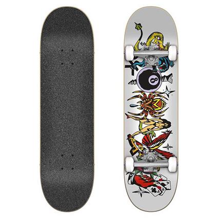 Sk8mafia Team Icon 8.0´´x31.85´´ Skateboard Dourado 31.85 Inches