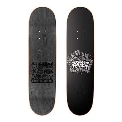 Roger Heavy/happy 8.875´´x32.22´´ Medium Concave Skateboard Deck Preto 32.22 Inches