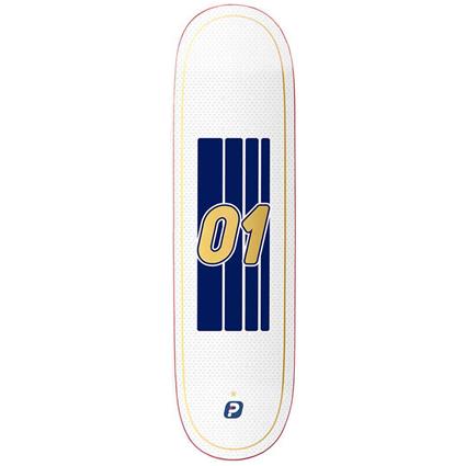 Player Soccer White 8.5x31.81´´ Deck Skateboard Deck Branco 31.81 Inches