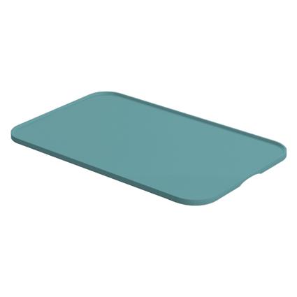 Here Sparky Bevel Tabuleiro para comedouro/bebedouro - Turquesa