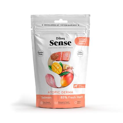 Snacks Sense Derma Grain Free, Salmão 100 gr Dibaq